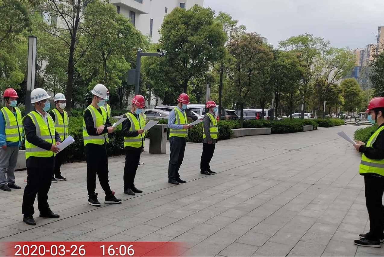 3月26日，巡司河項目部開展員工進場防疫教育.png